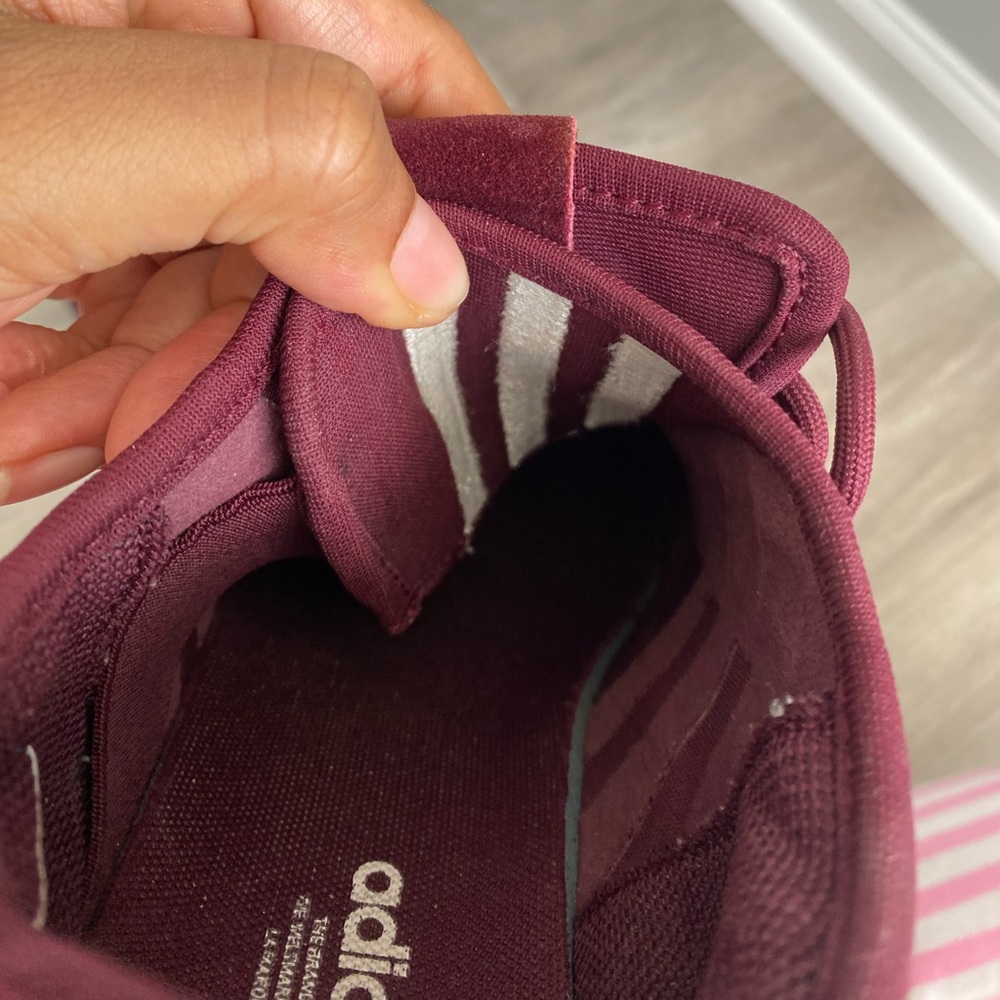 Adidas Burgundy Athletic Shoes - Picture 15 of 17